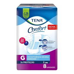 Fralda Adulto Confort Grande 8 Unidades