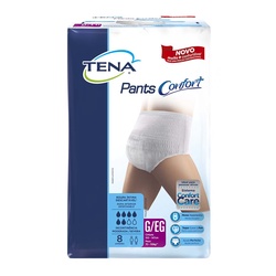 Fralda Adulto Tena Pants Confort G/eg 8u