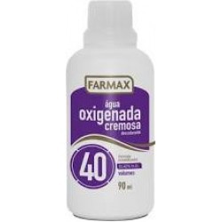 Agua Oxig Cremosa 40 Vol 90ml Farmax