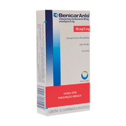 Benicar Anlo 40/5mg 30cp Olmesat+anlodip