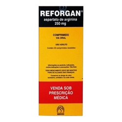 Reforgan 250mg 20cp Aspartato Arginina