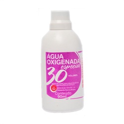 Agua Oxig Cremosa 30 Vol 90ml Rioquimica
