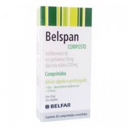 Belspan Composto 20cp Escopolamin+dipiro