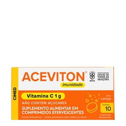 Aceviton 1g 10cp Eferv Vitamina C 1000mg