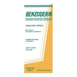 Benzoderm Emulsao 100ml Benz Benzila