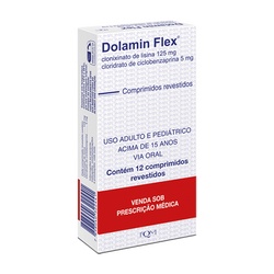 Dolamin Flex 12cp Lisina+ciclobenzaprina