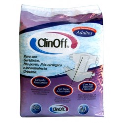 Fralda Adulto Clinoff Medio 8 Unidades