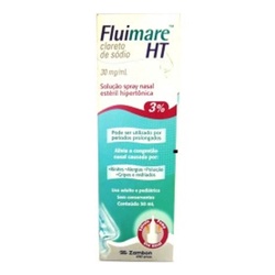 Fluimare 3% Hipertonico 50ml Clor Sodio