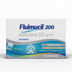Fluimucil 200mg Po 16env Acetilcisteina