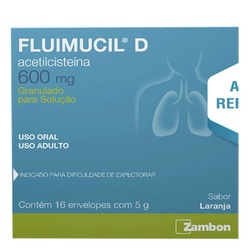 Fluimucil 600mg D Po 16env Acetilcistein