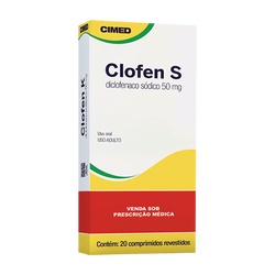 Clofen S 50mg 20cpr Diclofenaco Sodio