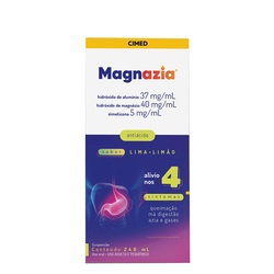 Magnazia 240ml Suspensao Alum+magn+dimet