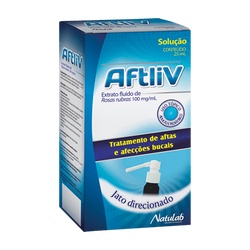 Aftliv Sol Spray 25ml Rosa Rubra Aftas/g