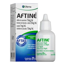 Aftine Para Aftas Susp Oral 20ml