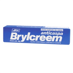 Creme Brylcreem 40g Azul Anticaspa