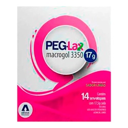 Peg Lax Macrogol 3350 14env 17g Sem Sabo