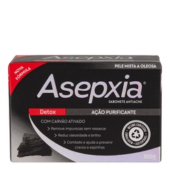 Asepxia Sabonete Detox 80g Hidro Force