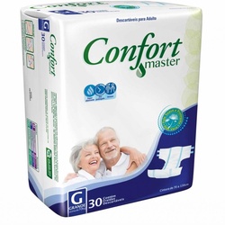 Fralda Adulto Confort Master G 8 Unidade