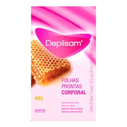 Dep Depilsan Folhas Prontas Corporal 20u