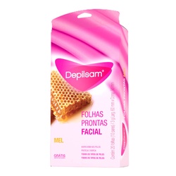 Dep Depilsan Folhas Prontas Facial 20und