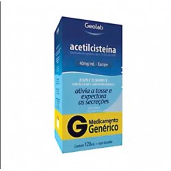 Acetilcisteina Xpe 40mg/ml 120ml Geolab