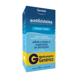 Acetilcisteina Xpe 20mg/ml 100ml Geolab