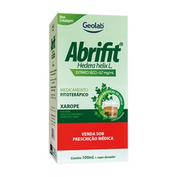 Abrifit Xarope 100ml Hedera Helix Fitote