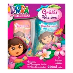 Kit Sh_cond Infantil Dora E Aventureira